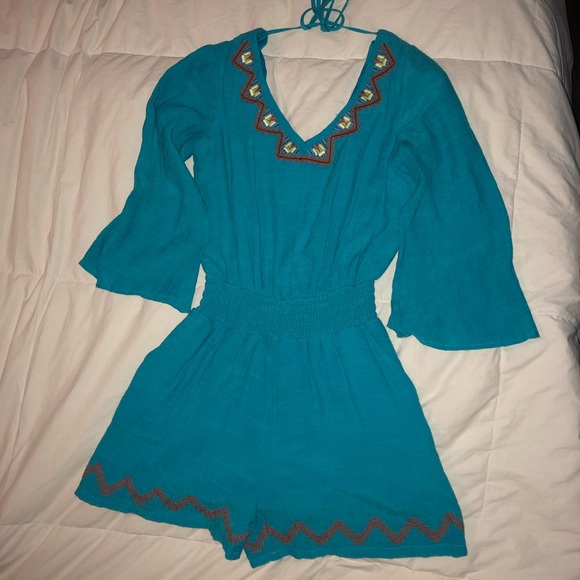 GB Boho Romper💙 - Picture 6 of 8